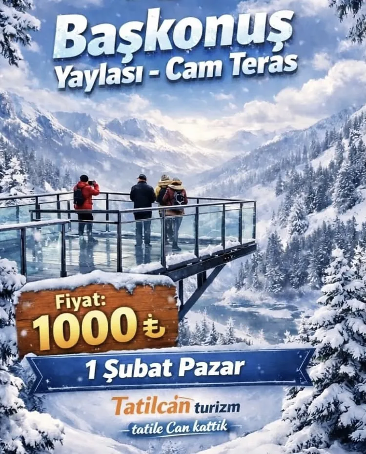 BAŞKONUŞ YAYLASI - CAM TERAS background